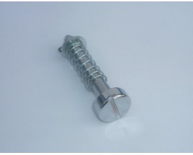 ČEP SCHRÁNKY (NA ŠROUBOVÁK) - CHROMOVANÝ- KÝVAČKA